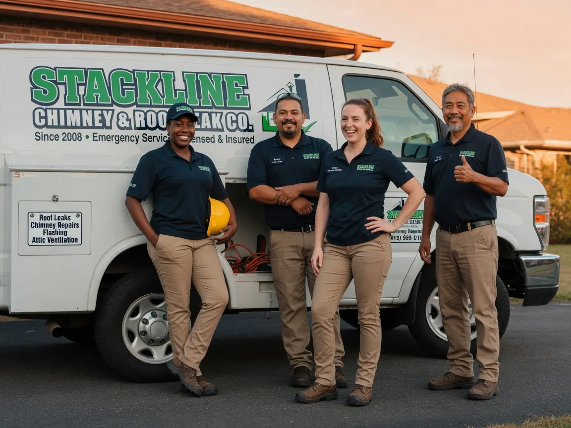 Chimney flashing repair company in Woodville, AL